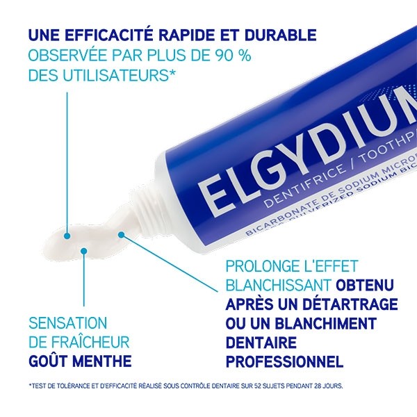 Elgydium Blancheur dentifrice