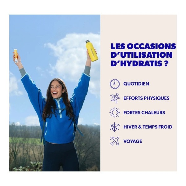 Hydratis Hydratation accélérée 20 comprimés effervescents