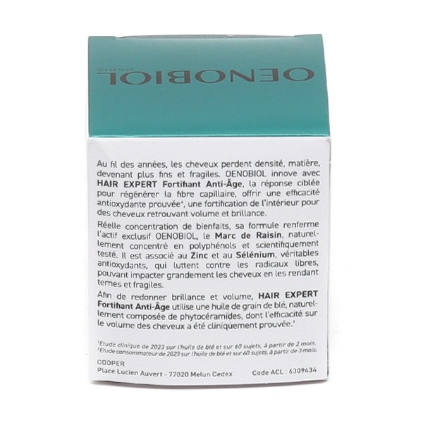 Oenobiol Hair Expert Fortifiant Anti Age capsules