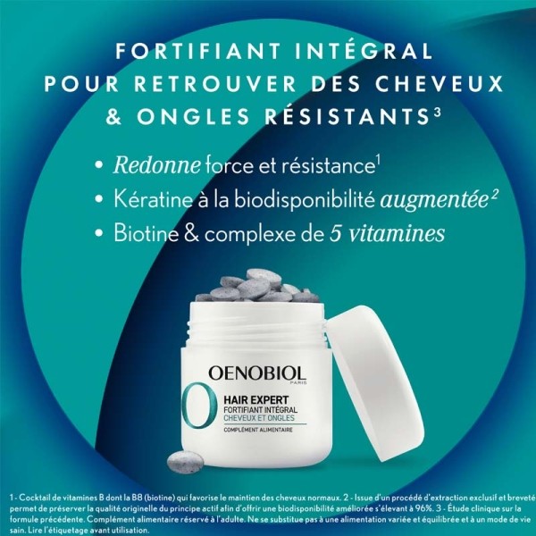 Oenobiol Hair Expert Fortifiant Intégral comprimés