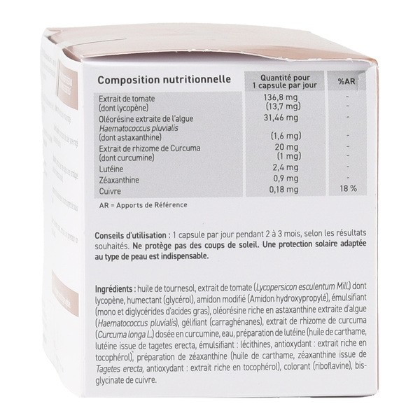 Oenobiol Perfect Bronze Autobronzant peau claire capsules