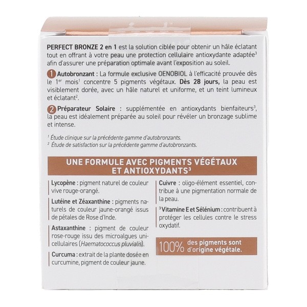 Oenobiol Perfect Bronze Solaire 2 en 1 capsules