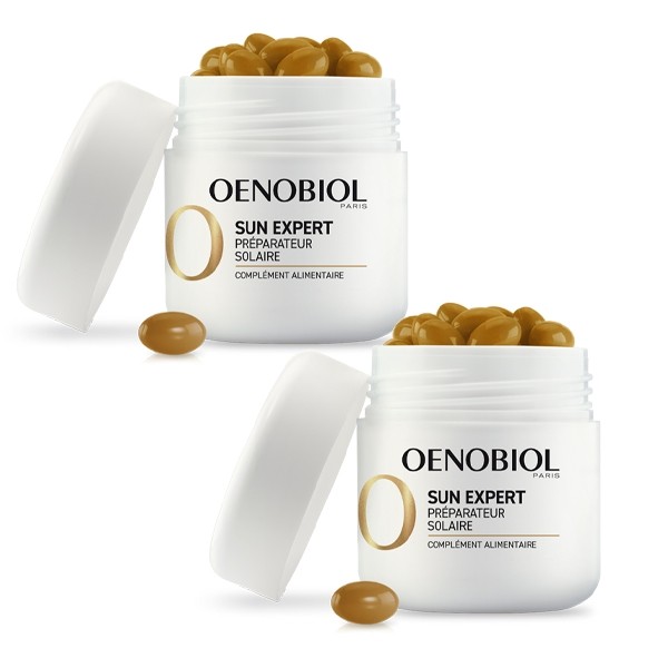 Oenobiol Sun Expert préparateur solaire peau normale capsules