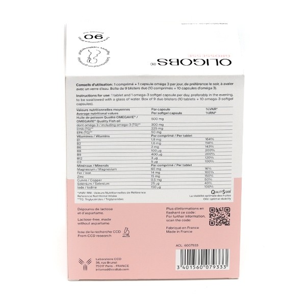 Oligobs Grossesse comprimés + capsules