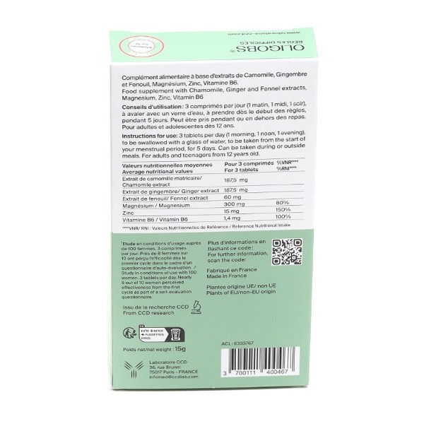 Oligobs Règles difficiles comprimés