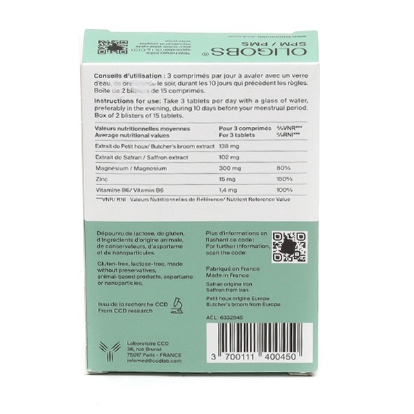 Oligobs SPM comprimés