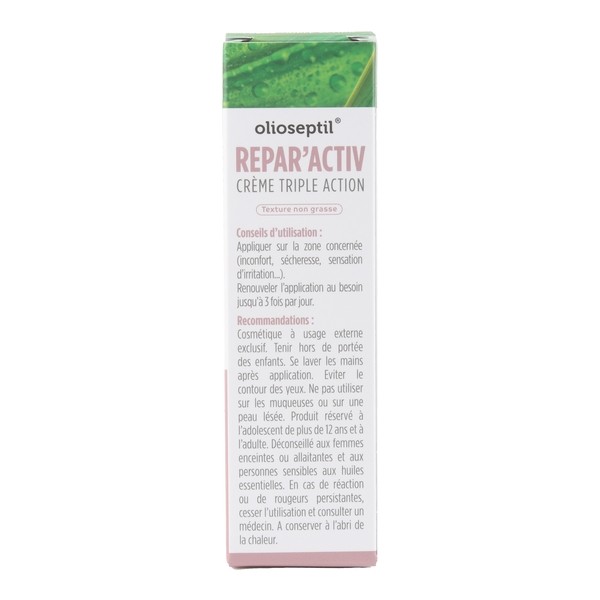 Olioseptil Repar Activ Crème triple action