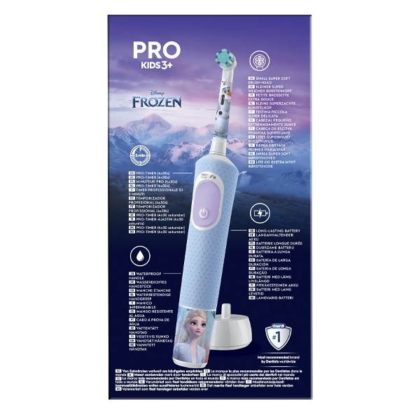 Oral B Kids brosse à dents électrique Frozen Spiderman