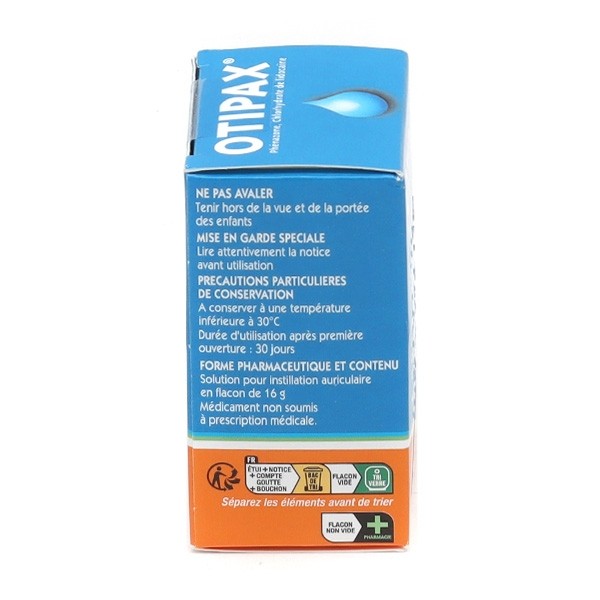 Otipax goutte auriculaire