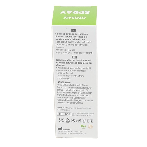 Otosan spray auriculaire hygiène de l'oreille