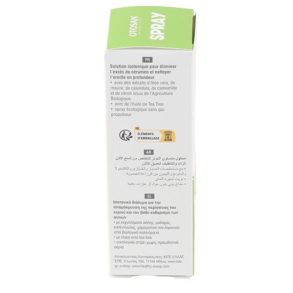 Otosan spray auriculaire hygiène de l'oreille