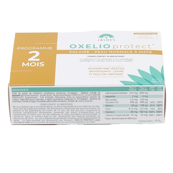 Oxelio Protect Peau normale à mate capsules