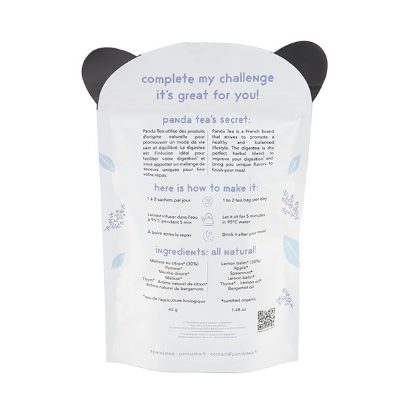 Panda Tea Digestea infusion digestion bio sachets