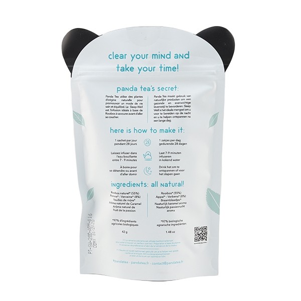 Panda Tea Sleep well Infusion sommeil sachets