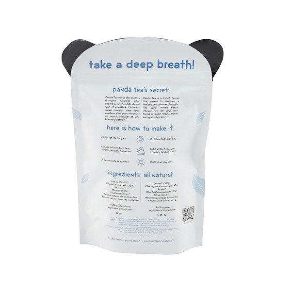Panda Tea Super Transit infusion sachets