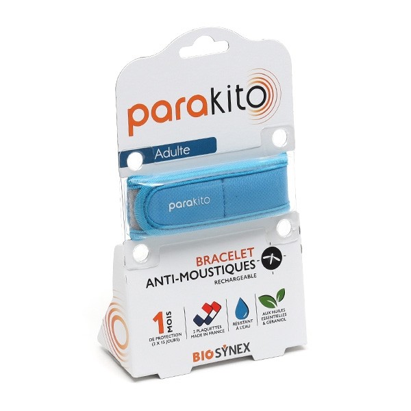 Parakito Bracelet anti moustique adulte