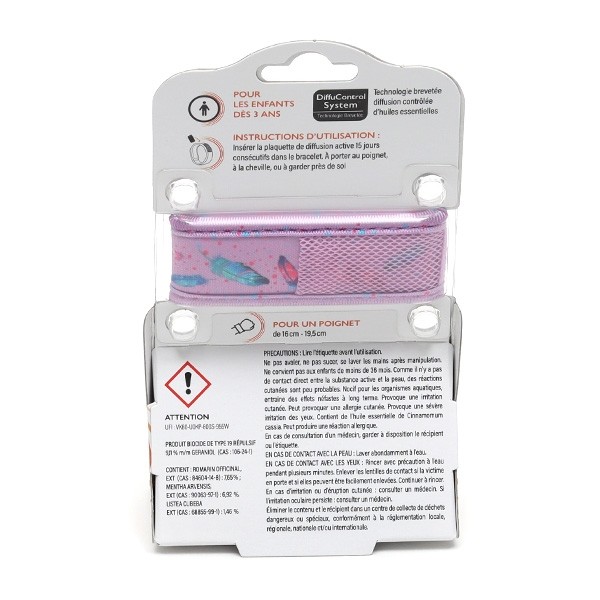 Parakito Bracelet anti moustique enfant