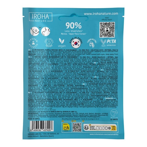 Iroha Nature Patch bouton micro cônes