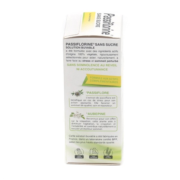 Passiflorine sans sucre solution Buvable