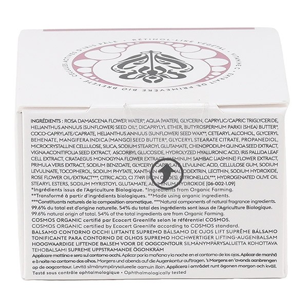 Patyka Age global supreme baume lift regard suprême bio