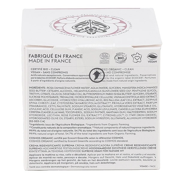 Patyka Age global supreme Crème redensifiante suprême bio