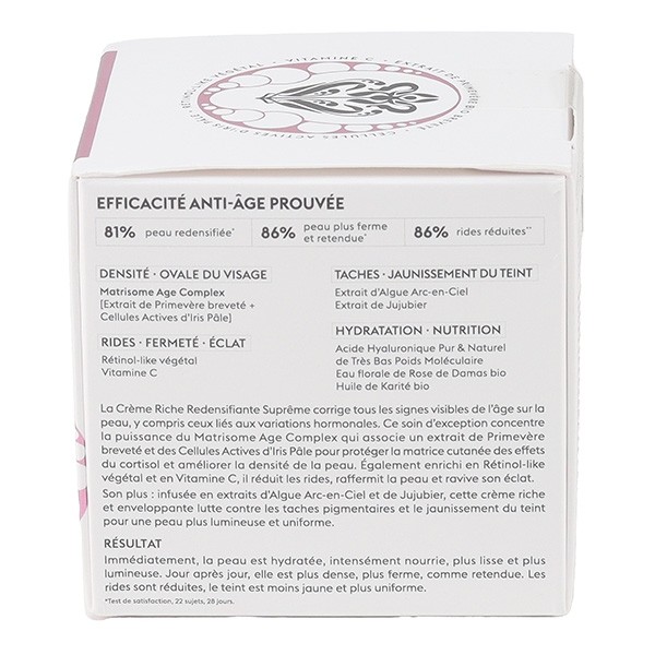 Patyka Age global supreme crème riche redensifiante suprême bio