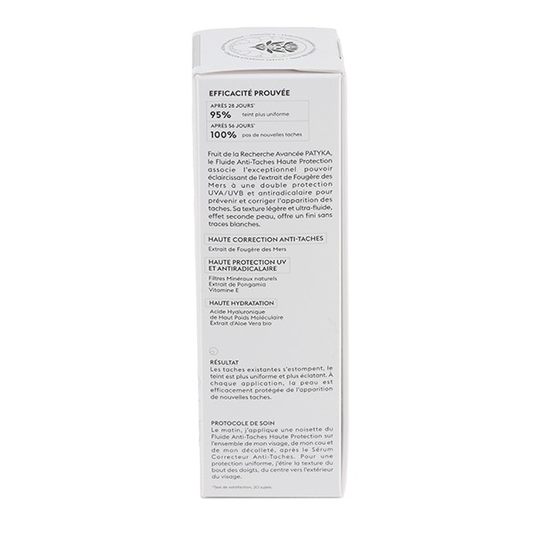 Patyka Fluide Anti-taches Haute protection SPF30 Bio