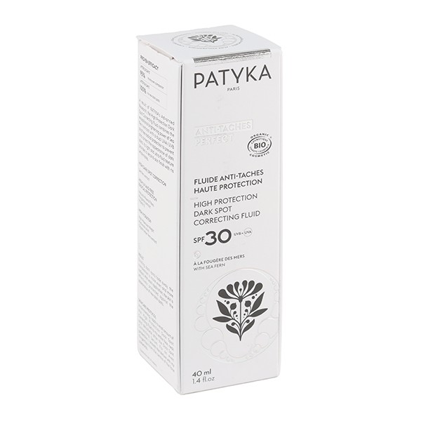 Patyka Fluide Anti-taches Haute protection SPF30 Bio