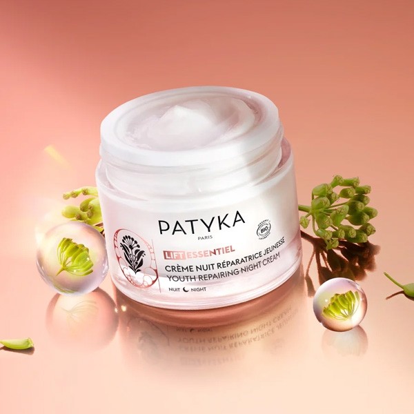 Patyka crème nuit réparatrice jeunesse bio