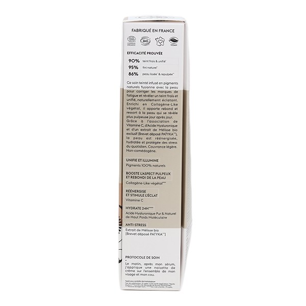 Patyka Glow Crème teintée perfectrice bio