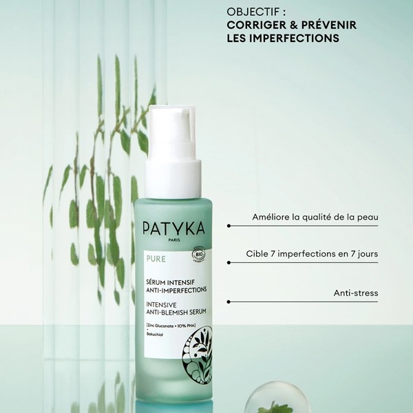 Patyka Pure Sérum intensif anti-imperfections bio