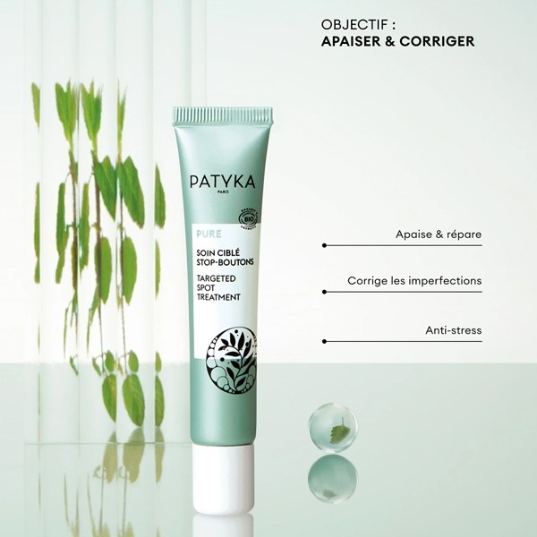 Patyka Pure soin ciblé stop boutons bio