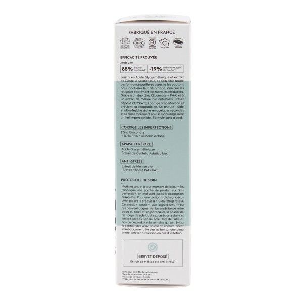 Patyka Pure soin ciblé stop boutons bio