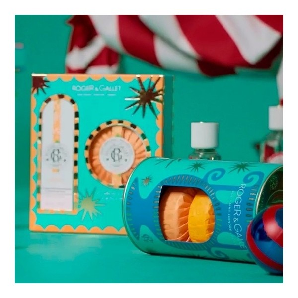 Roger et Gallet coffret 3 savons Fleur d'osmanthus Vanille Néroli
