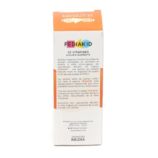 Pediakid 22 vitamines et oligoéléments sirop
