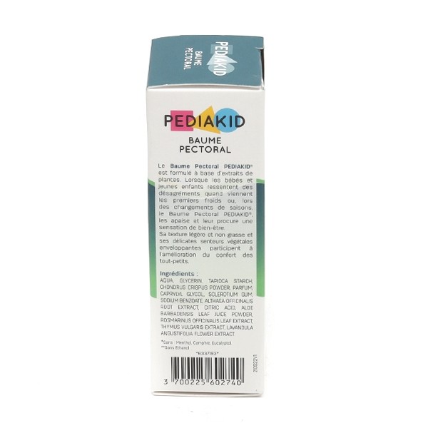 Pediakid Baume pectoral