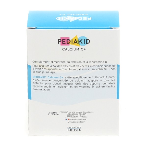 Pediakid Calcium C+ avec vitamine D goût Cola stick