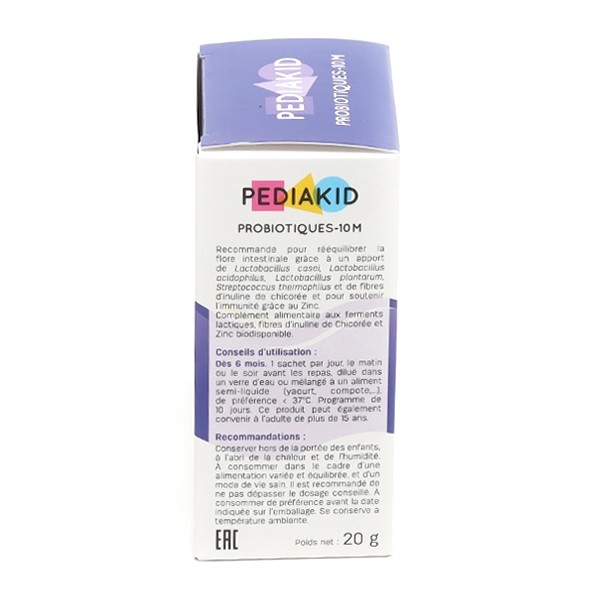 Pediakid Probiotiques-10 M sachets