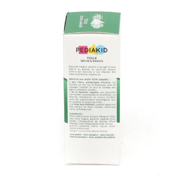 Pediakid toux sèche & grasse sirop