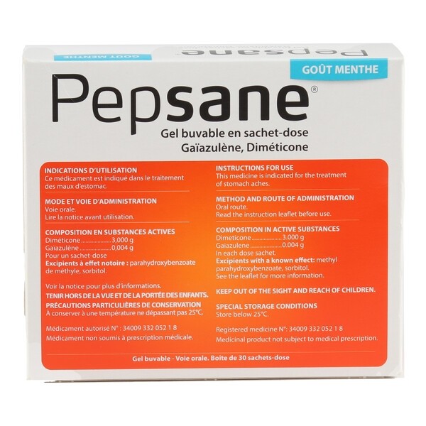 Pepsane sachet menthe