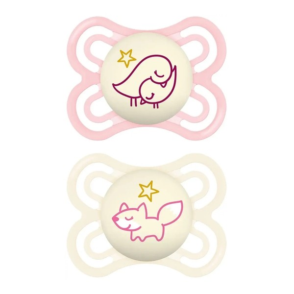 MAM Perfect Nuit Sucette symétrique silicone 2-6 mois