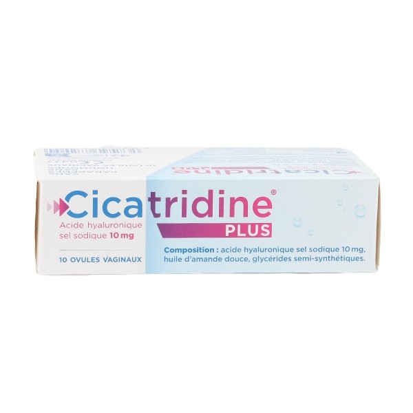Cicatridine Plus ovule Sécheresse intime