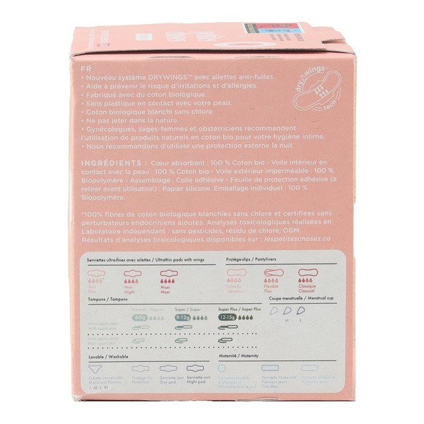 Les petites choses Serviettes hygiéniques jour Normal