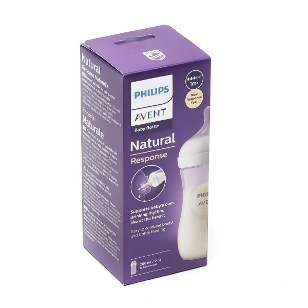 Avent Biberon Natural Response anti coliques 260 ml
