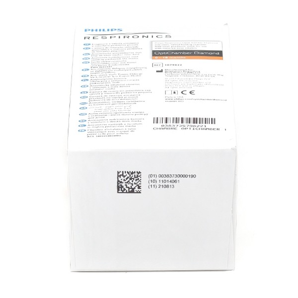 Respironics Optichamber Chambre d'inhalation 0-18 mois