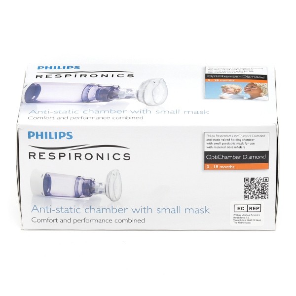 Respironics Optichamber Chambre d'inhalation 0-18 mois