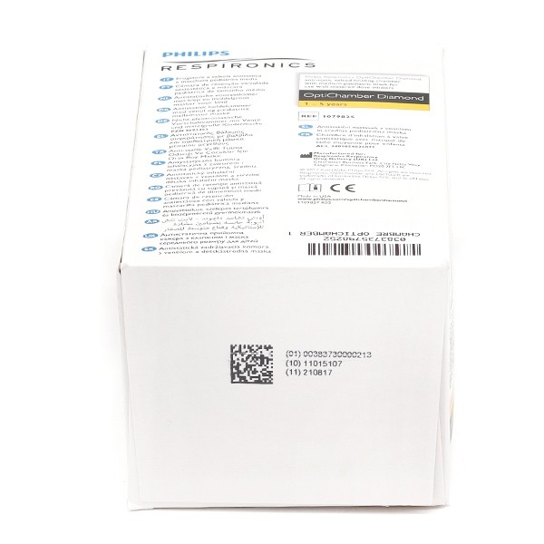 Respironics Optichamber Chambre d'inhalation 1 à 5 ans