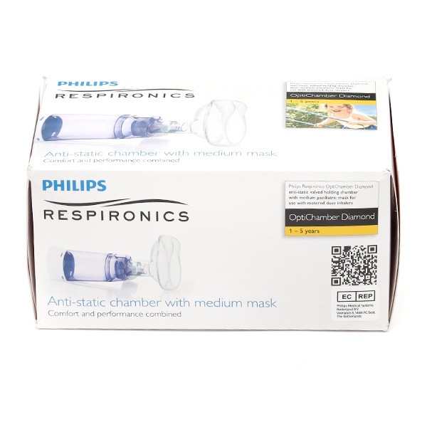 Respironics Optichamber Chambre d'inhalation 1 à 5 ans