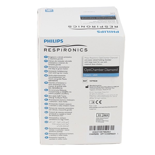Philips Respironics Optichamber Chambre d'inhalation