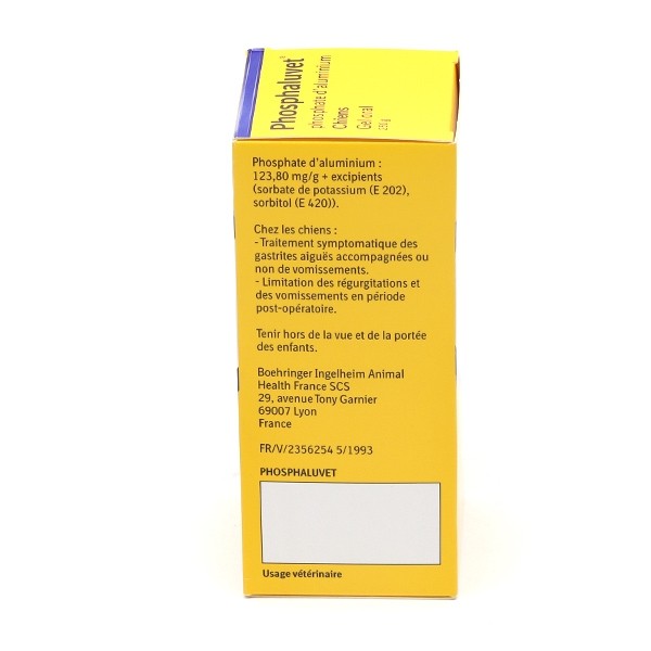 Phosphaluvet gel oral Chiens